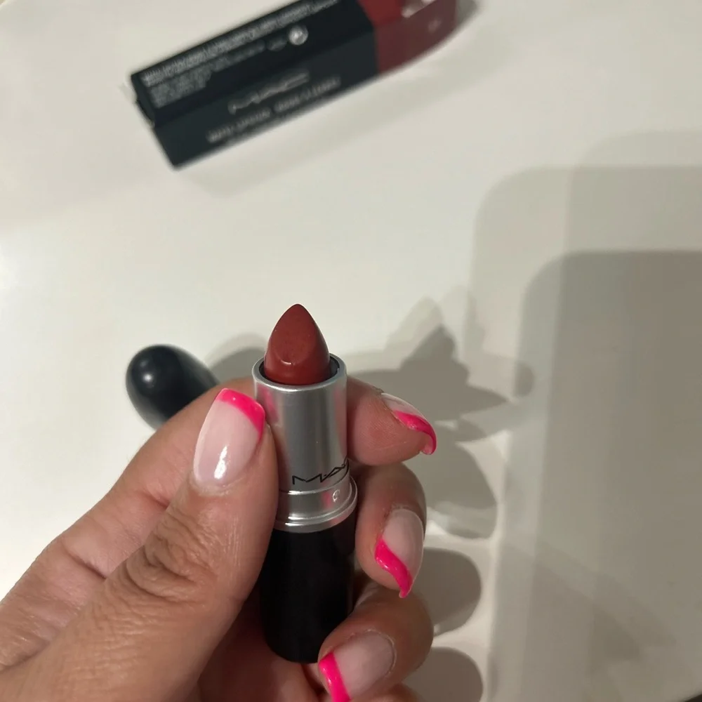 MAC Cosmetics Satin Lipstick in Brick Brown